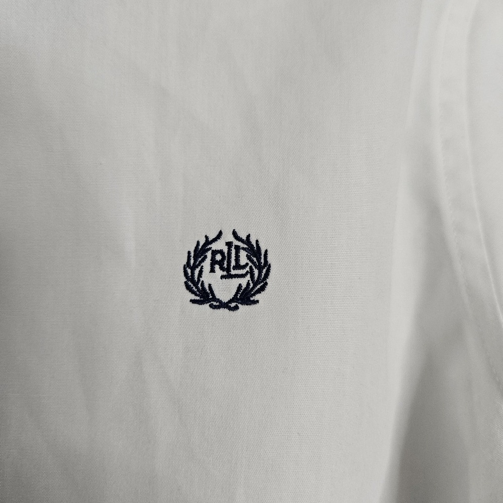 Ralph Lauren Boys Dress Shirt 10 White LRL Wedding Church - Picture 3 of 15